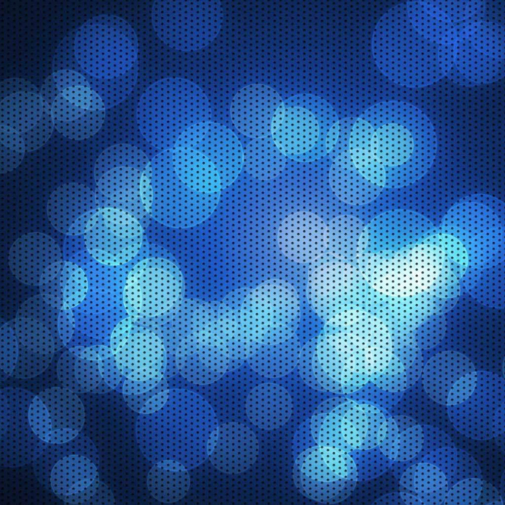 Wall With Blue Circles iPad Wallpaper iPhone