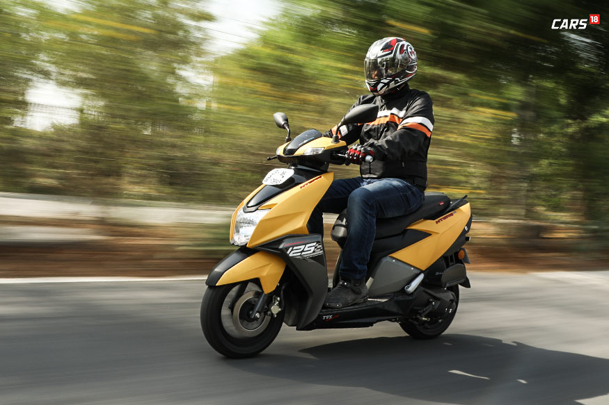 Tvs Ntorq Re Good Value For Money Sporty Scooter News18