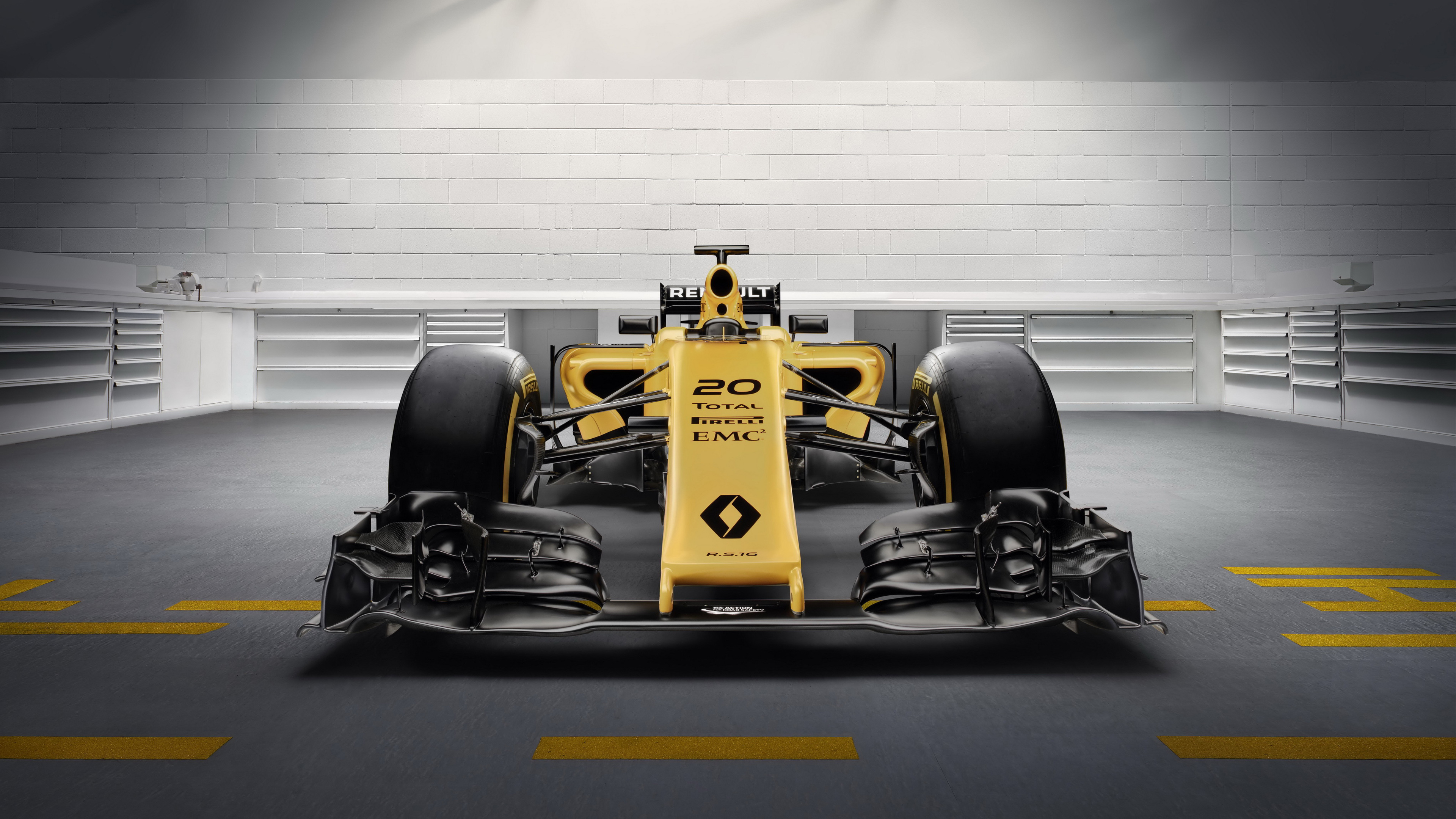 Renault Rs16 Formula F1 Race Car Wallpaper HD