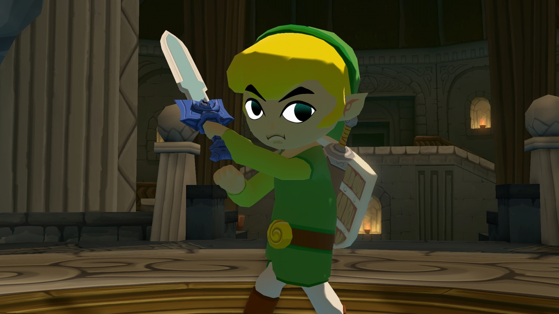 Wii U Zelda Wind Waker Master Sword HD Wallpaper