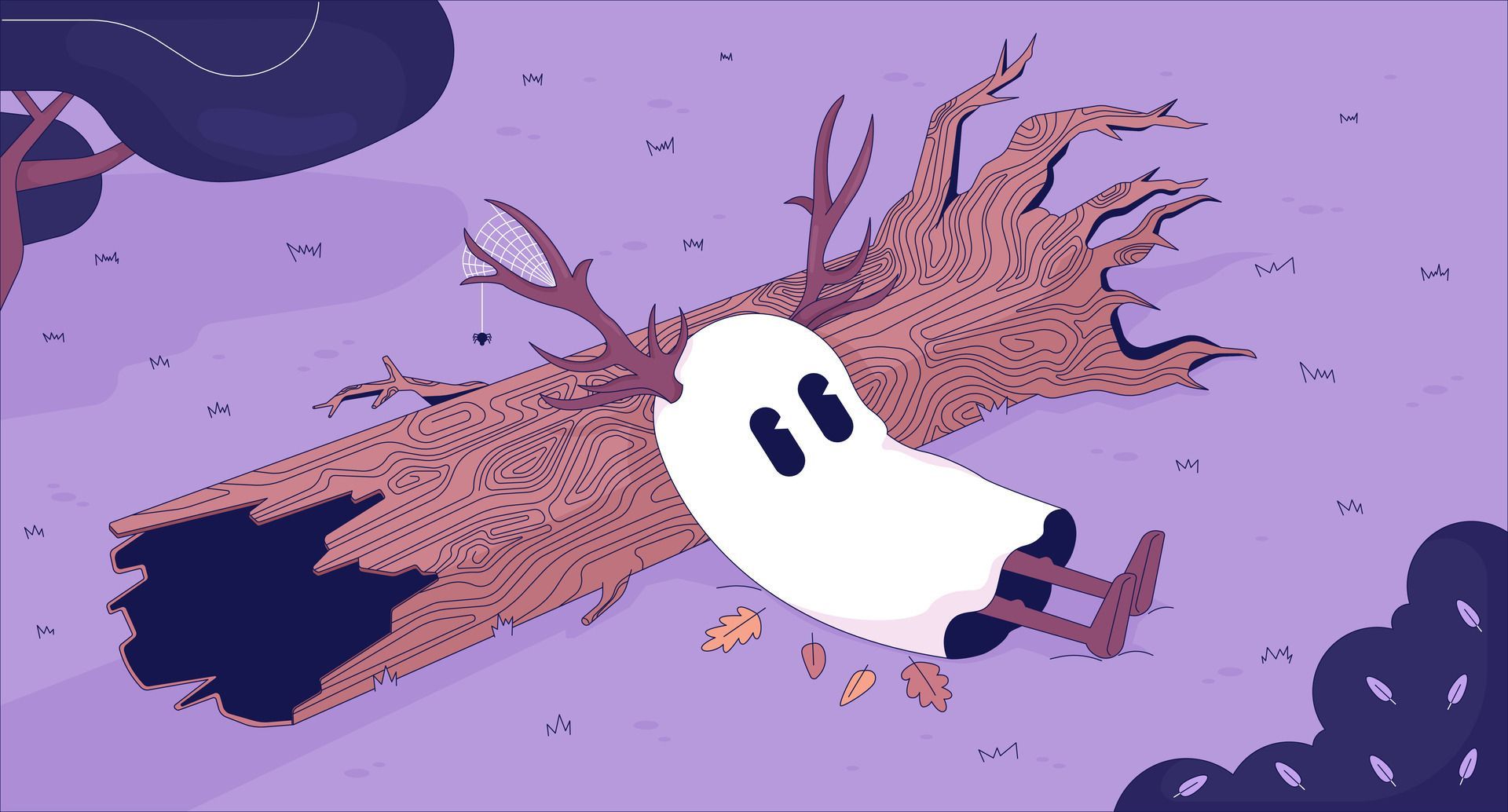 Ghost Aesthetic Wallpaper