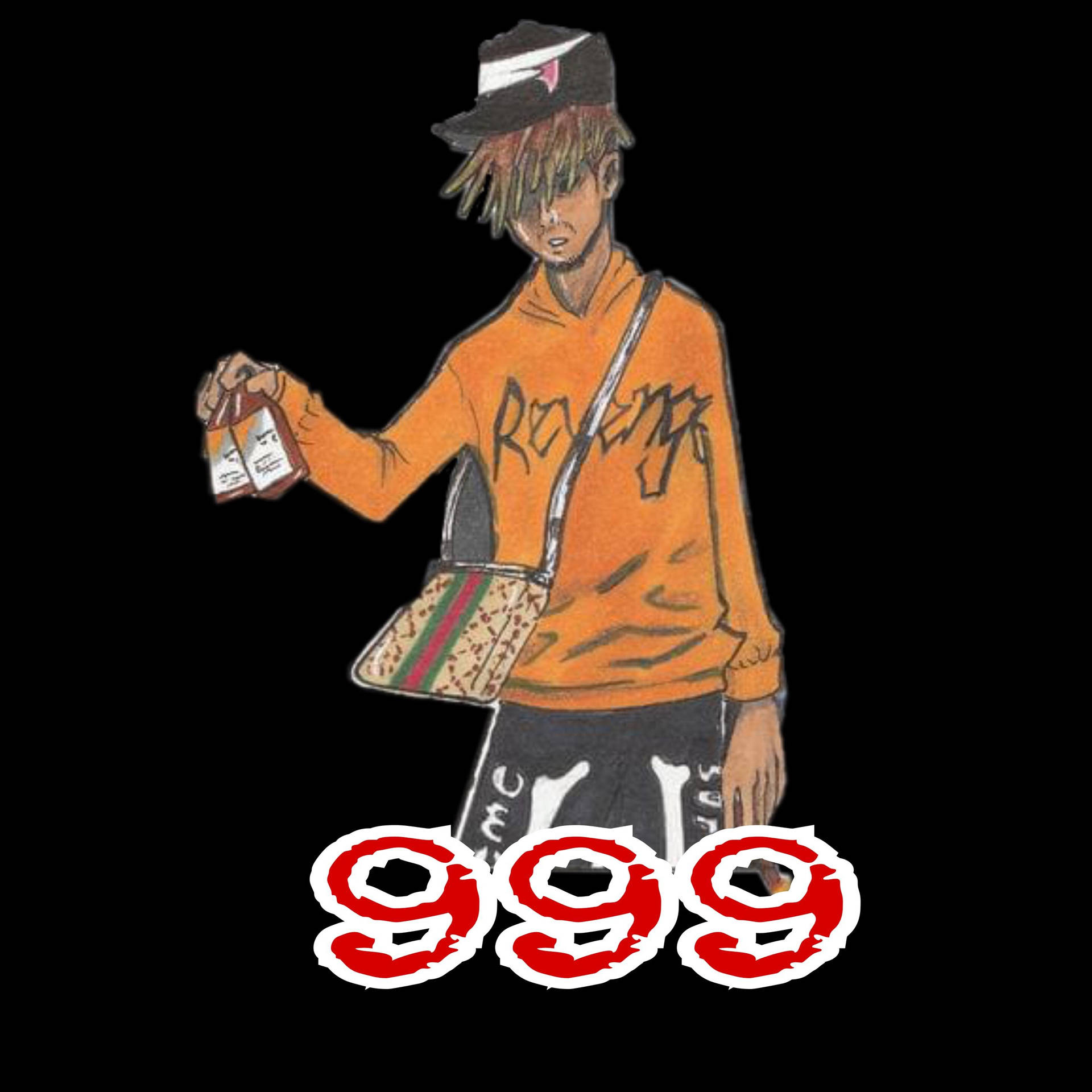 Juice Wrld Anime Wallpaper
