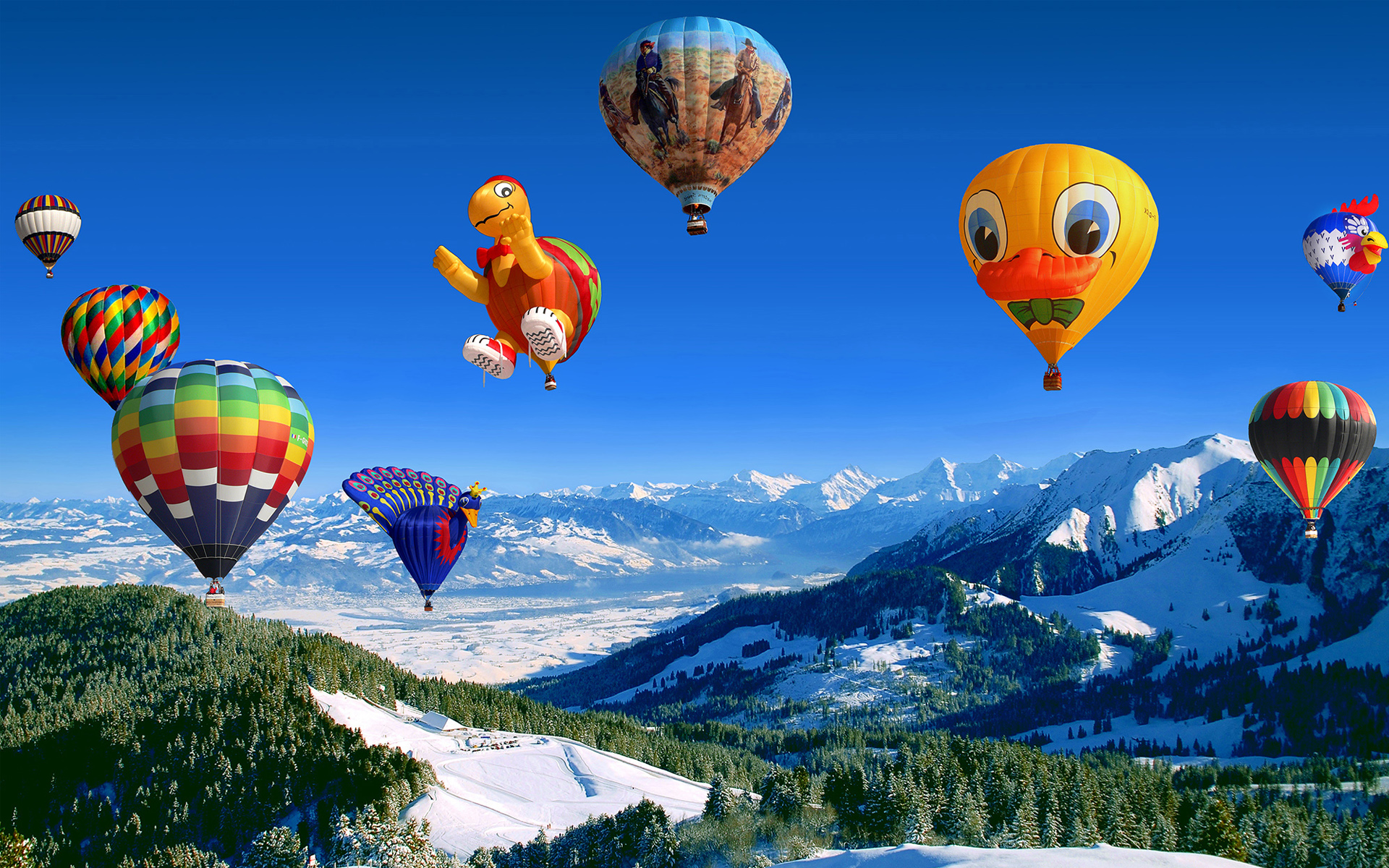 Hot Air Balloon Festival Wallpapers HD Wallpapers