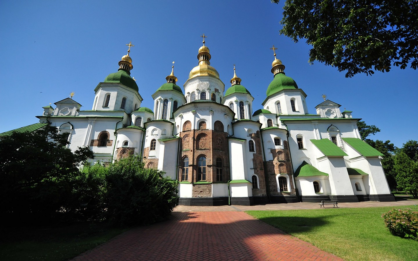 Wallpaper Ukraine Saint Sophia Cathedral In Kiev Ukrainian