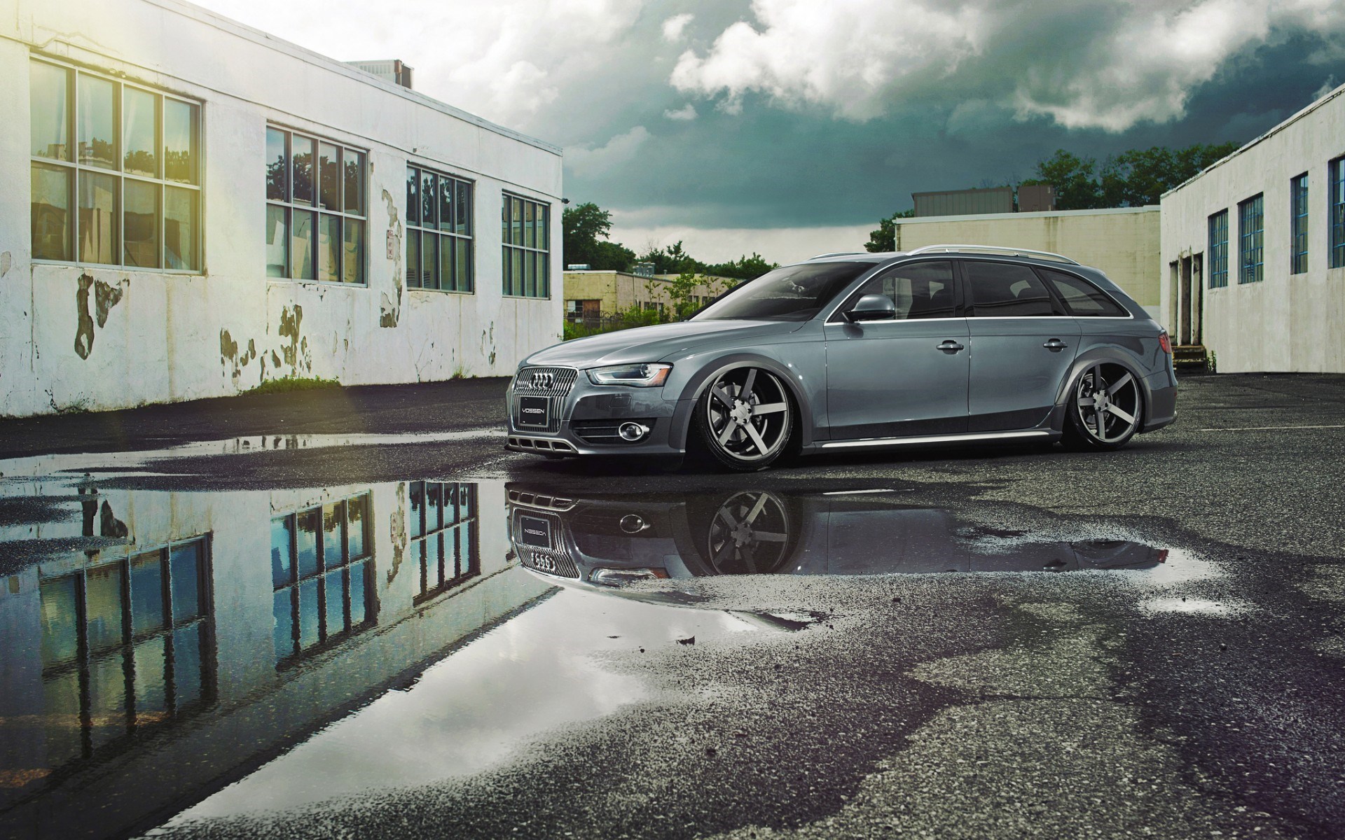 Audi A6 Allroad Car Tuning HD Wallpaper