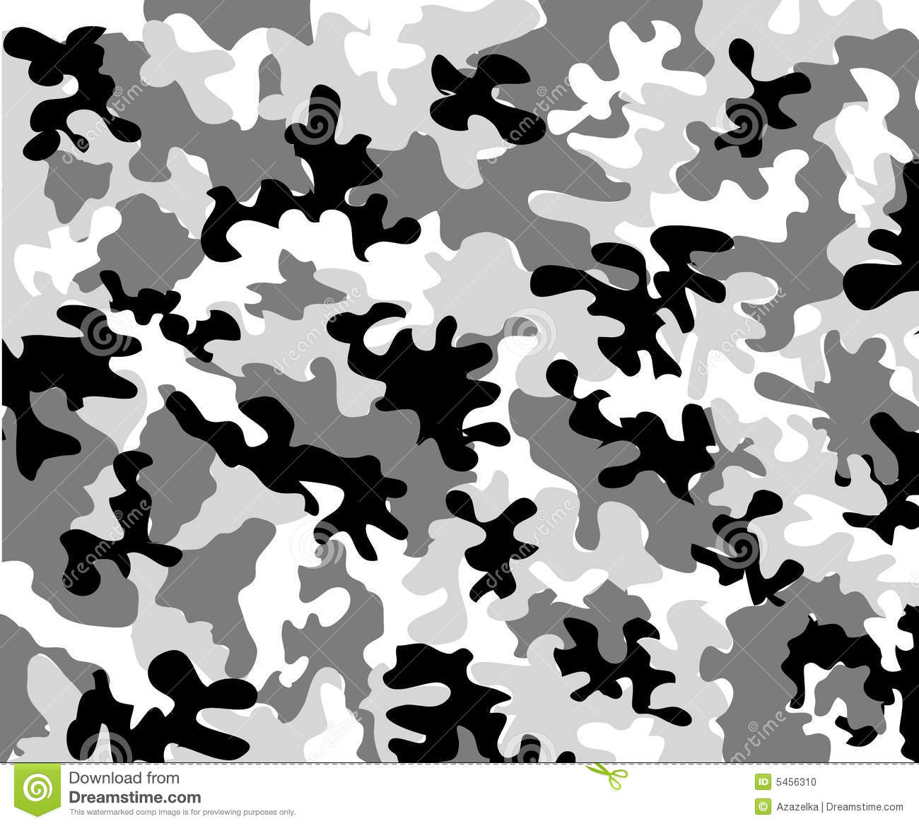 Black And White Camouflage Background Grey