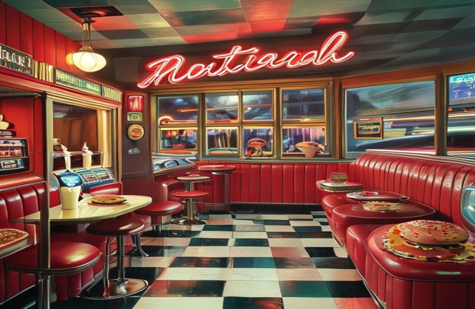 50s Diner Wallpaper