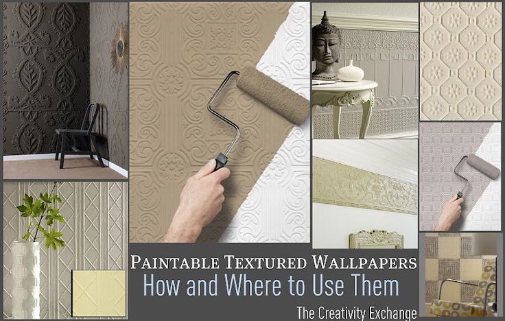 Tutorial For How And Where To Use Paintable Textured Wallpaper