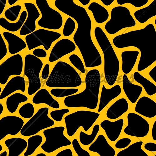 Abstract Seamless Background Of Yellow Black Sk