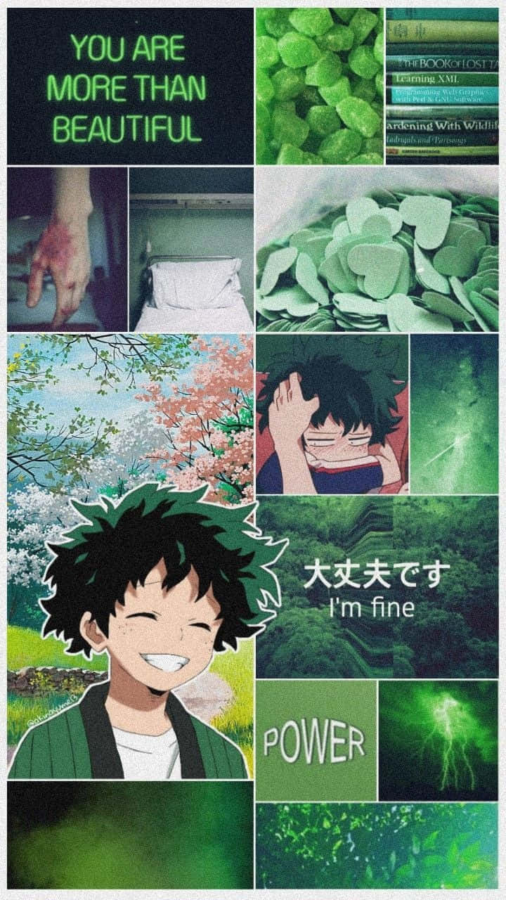 Green Anime Wallpaper