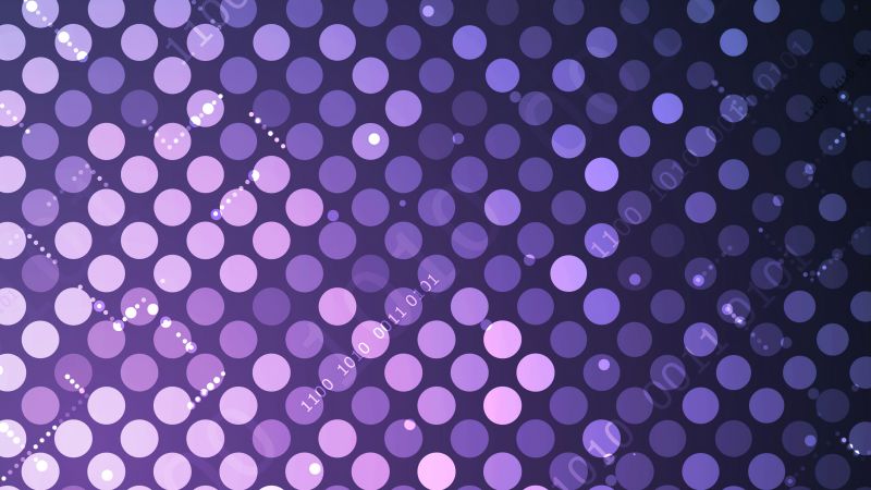 4k Binary Wallpaper