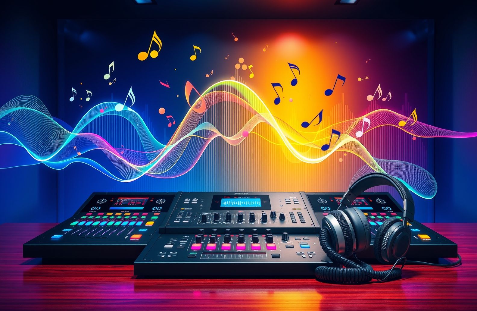 Music Production Wallpaper