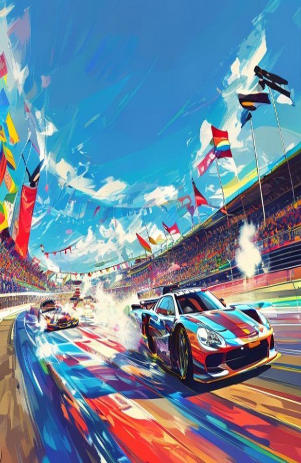 Race Track Wallpaper