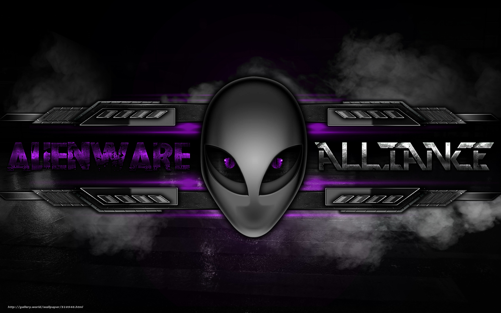Wallpaper Alienware Alliance Background Gdefon Original