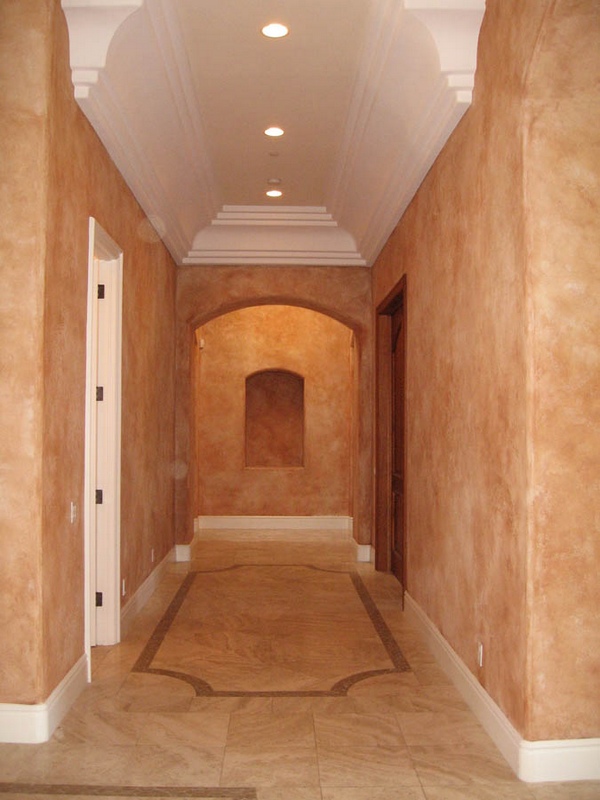 tuscan faux textured walls