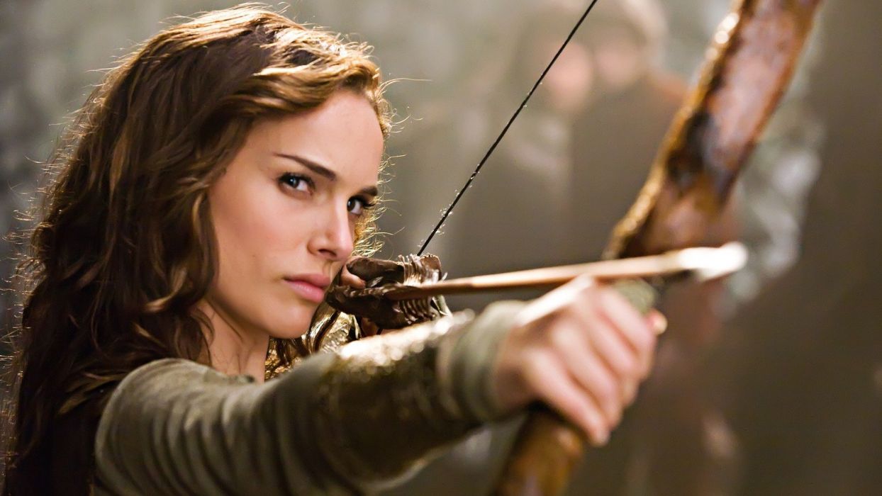 Movie Natalie Portman Celebrity Girl Brute Arrow Wallpaper