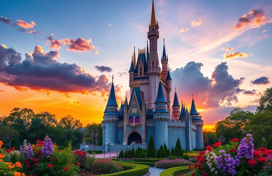 Disney Castle Wallpaper Hd