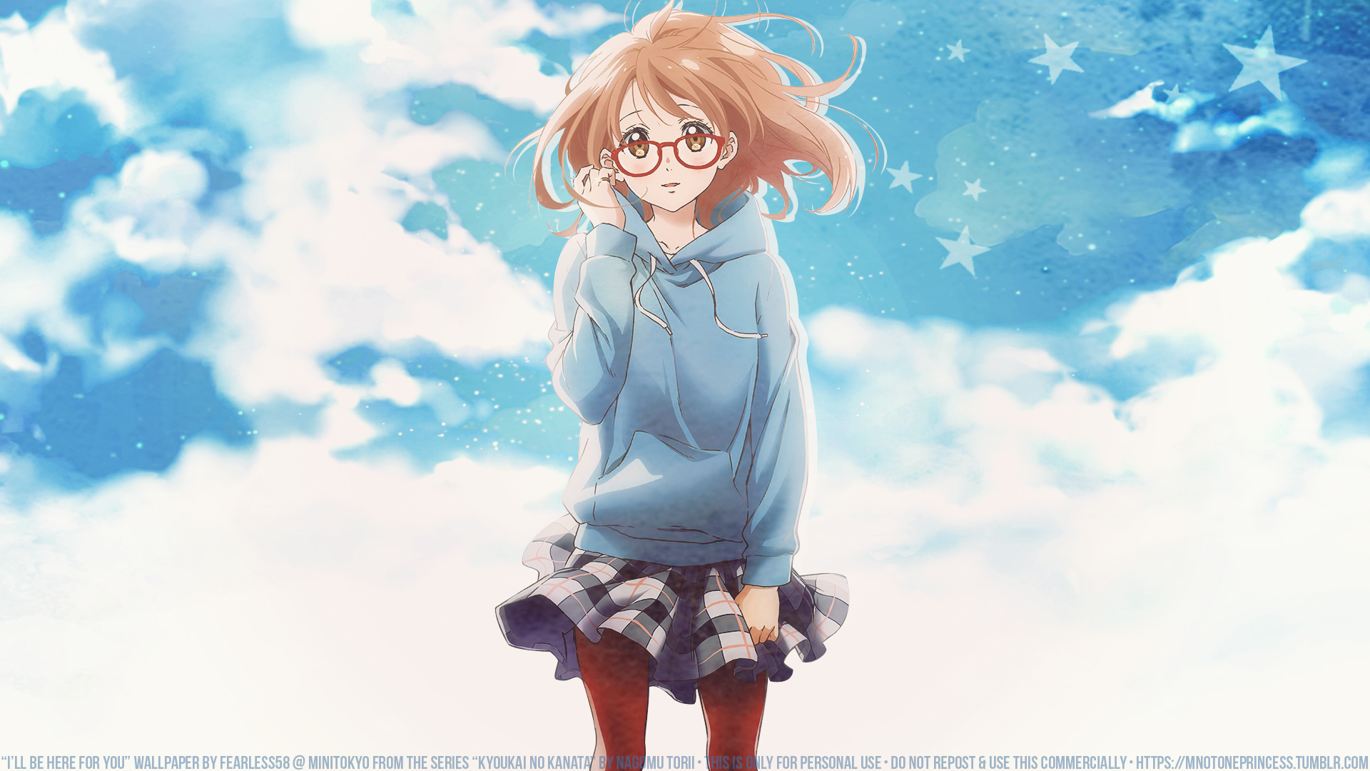 Kyoukai No Kanata Wallpaper I Ll Be Here For You Minitokyo
