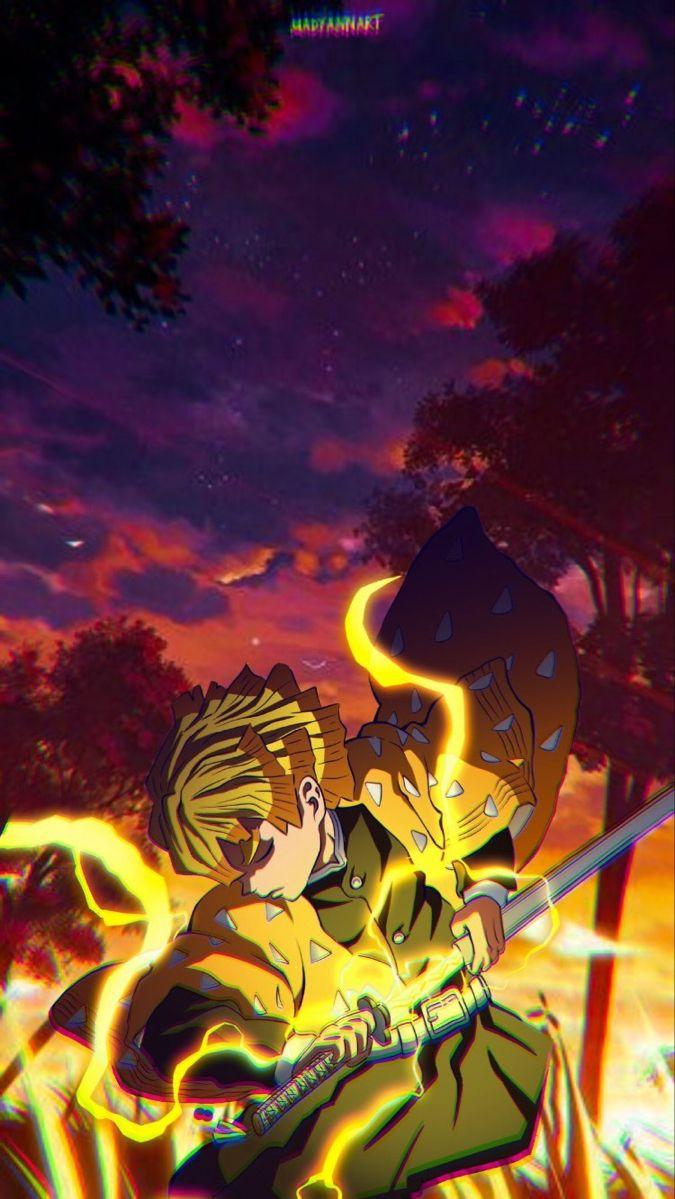Zenitsu Dmon slayer Cool anime pictures Anime demon Anime