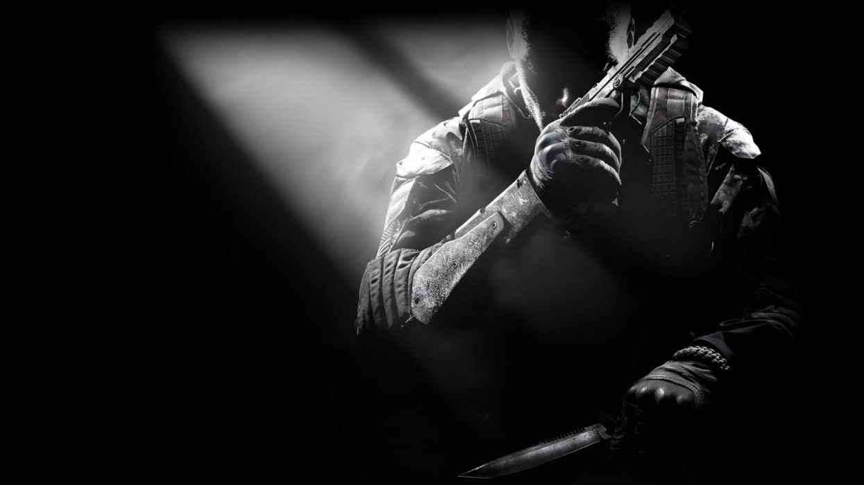 Video Games Call Of Duty Black Background Ops