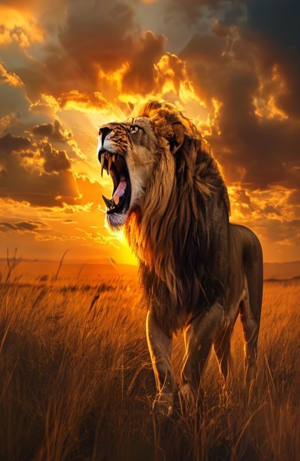 Lion Roar Wallpaper