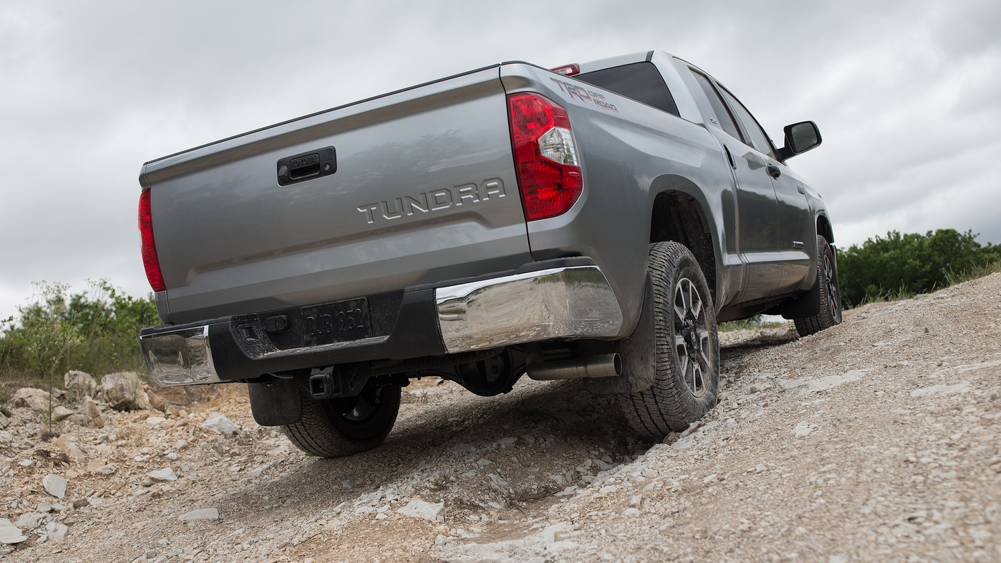 Toyota Tundra Off Road Back Side HD Wallpaper And Pics