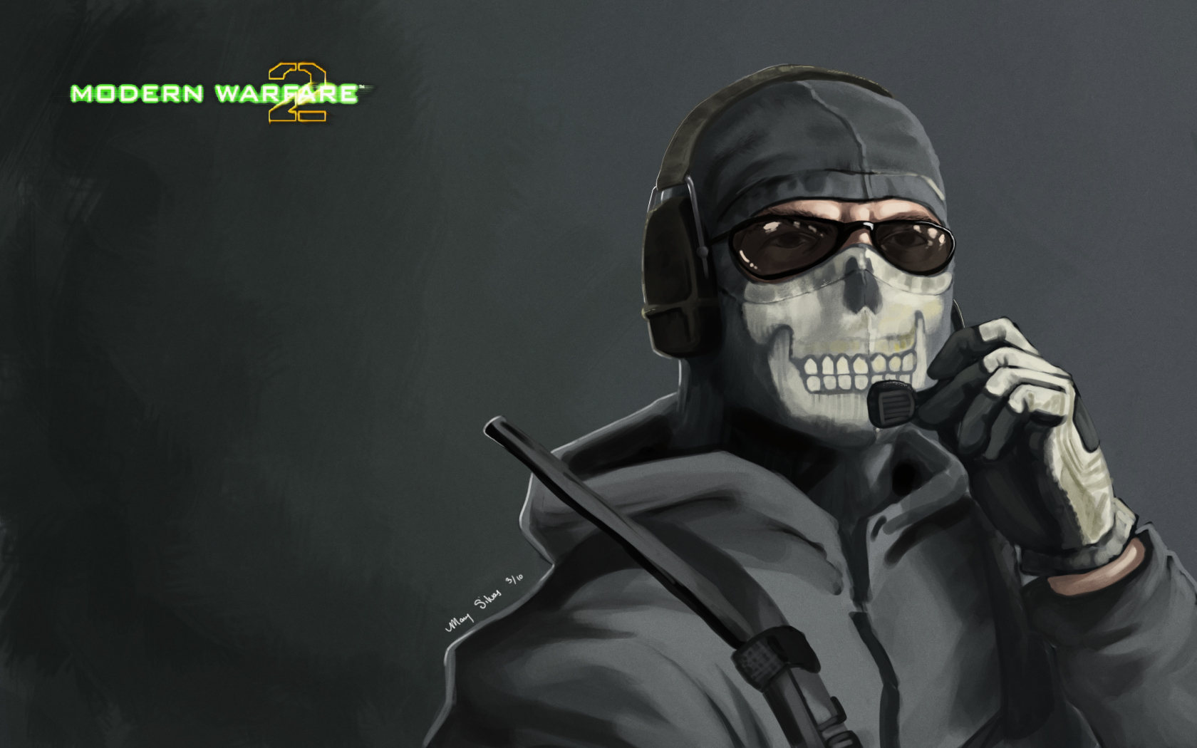 COD Modern Warfare 2 Ghost 2022 Game 4K Wallpaper 4651h