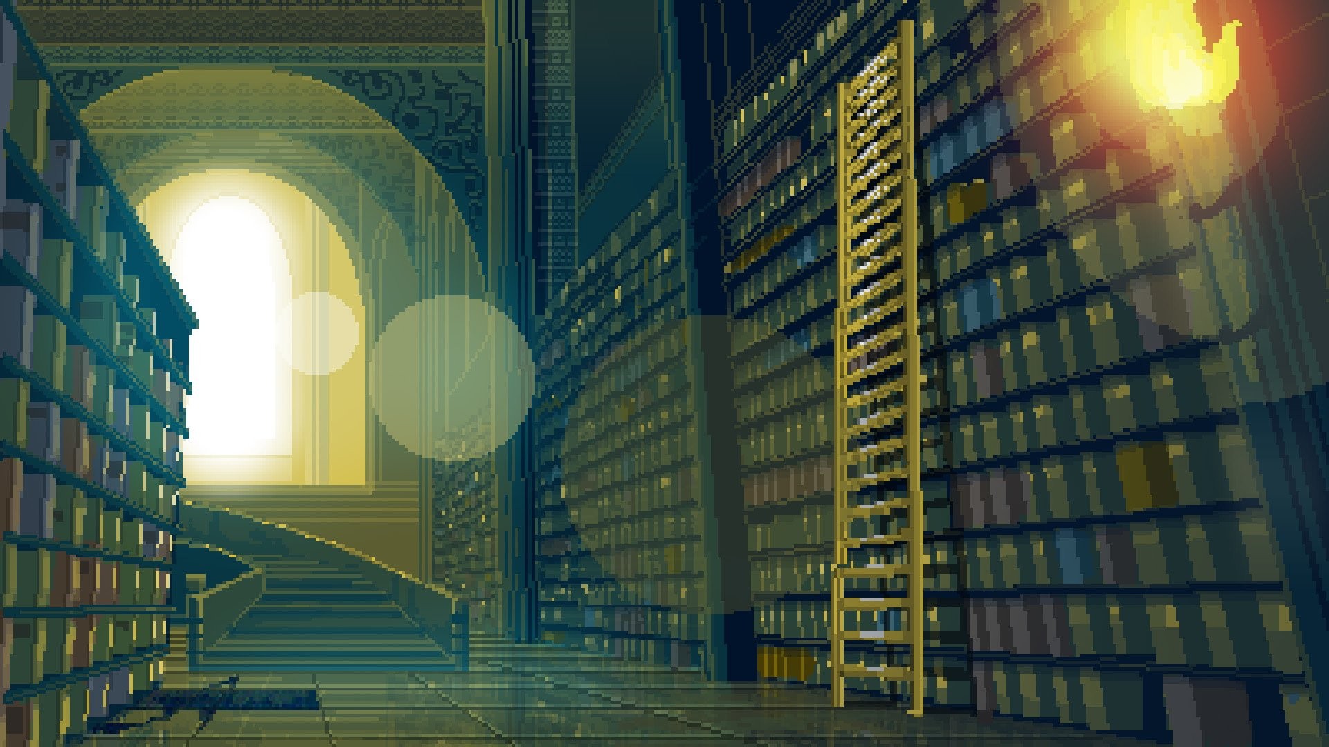 Library Wallpaper