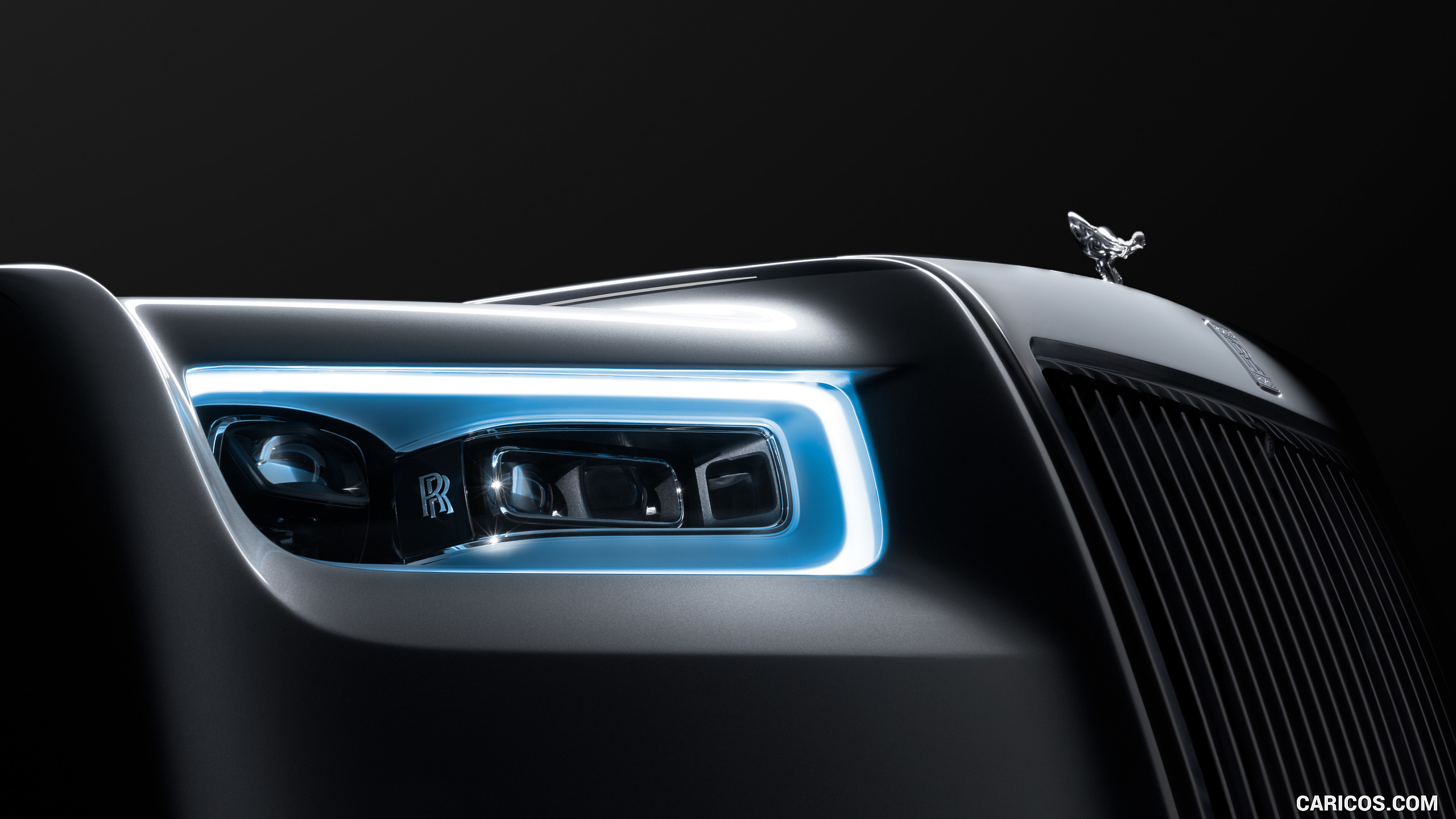 Rolls Royce Phantom Headlight HD Wallpaper