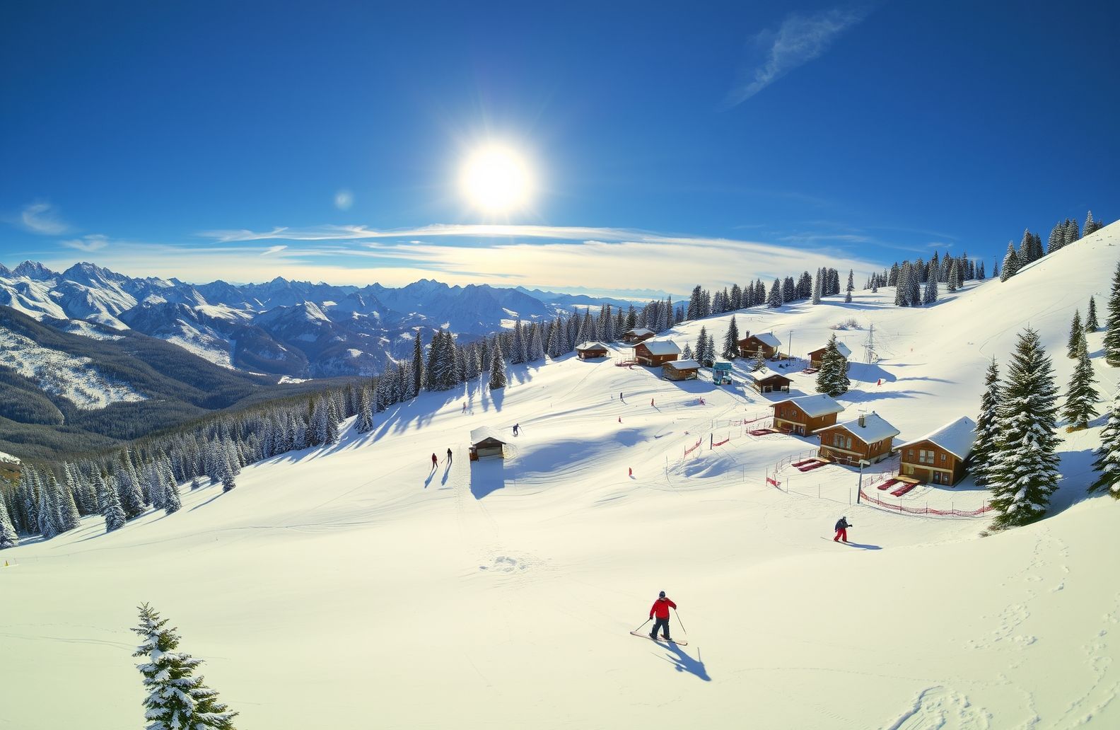 Ski Resort Wallpaper