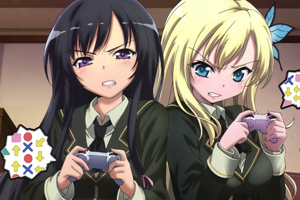 Anime Rivalries Gamer Girls And Wallpaper