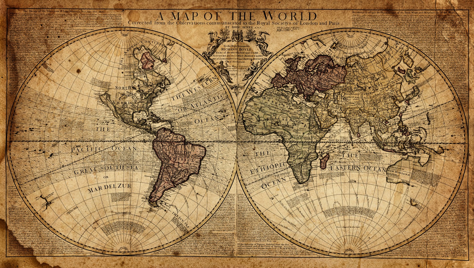 World Map Wallpaper