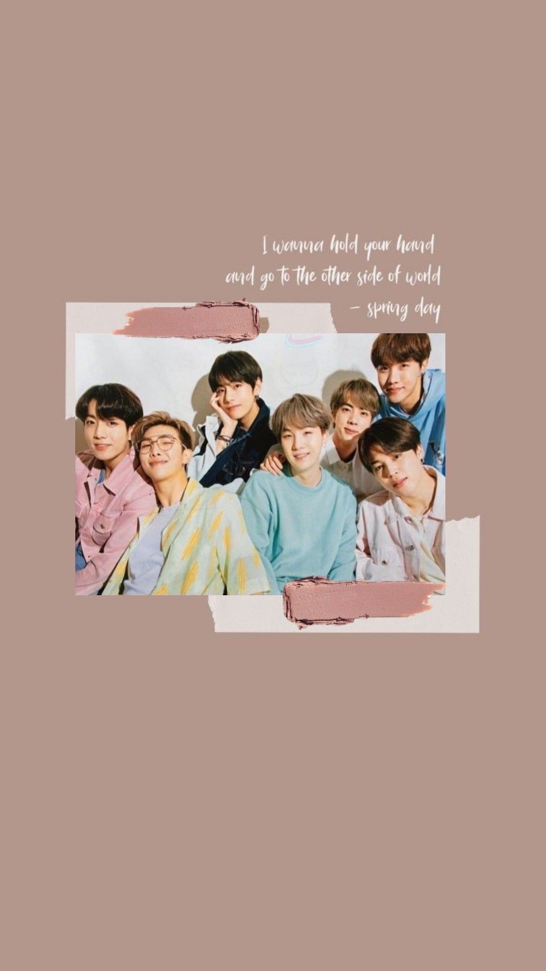 Bts Edits Spring Day The Other Side Wallpaper Aesthetic