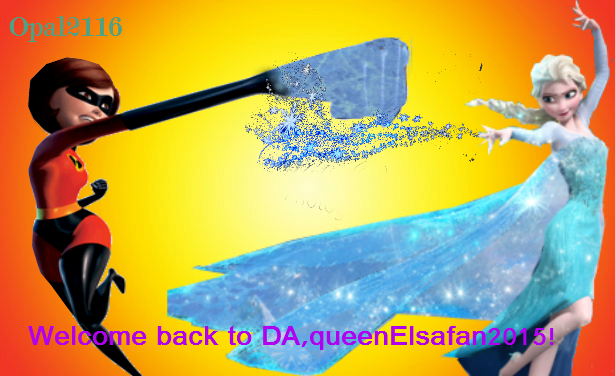 Request Elsa Vs Elastagirl By Opal2116