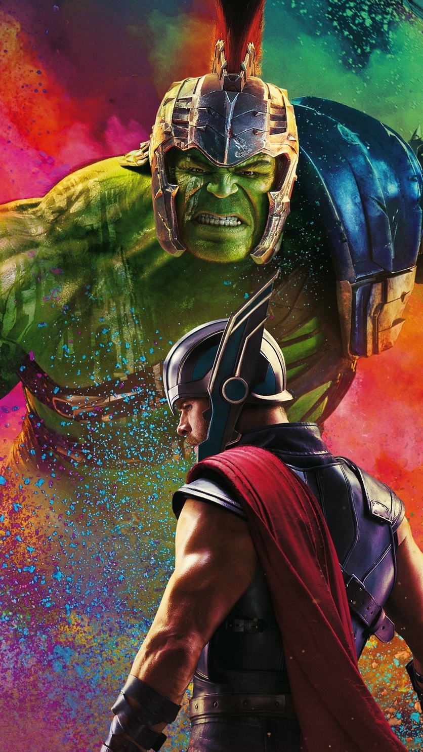 Thor Vs Hulk iPhone Wallpaper