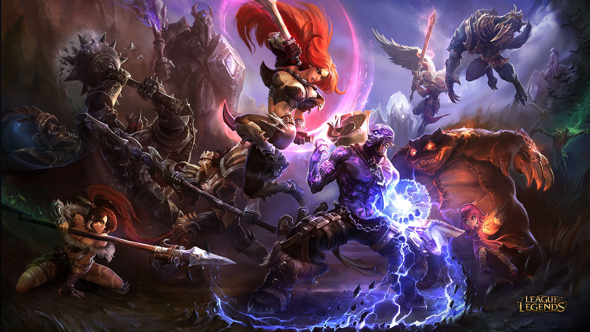 Katarina League Of Legends HD Wallpaper Background Image