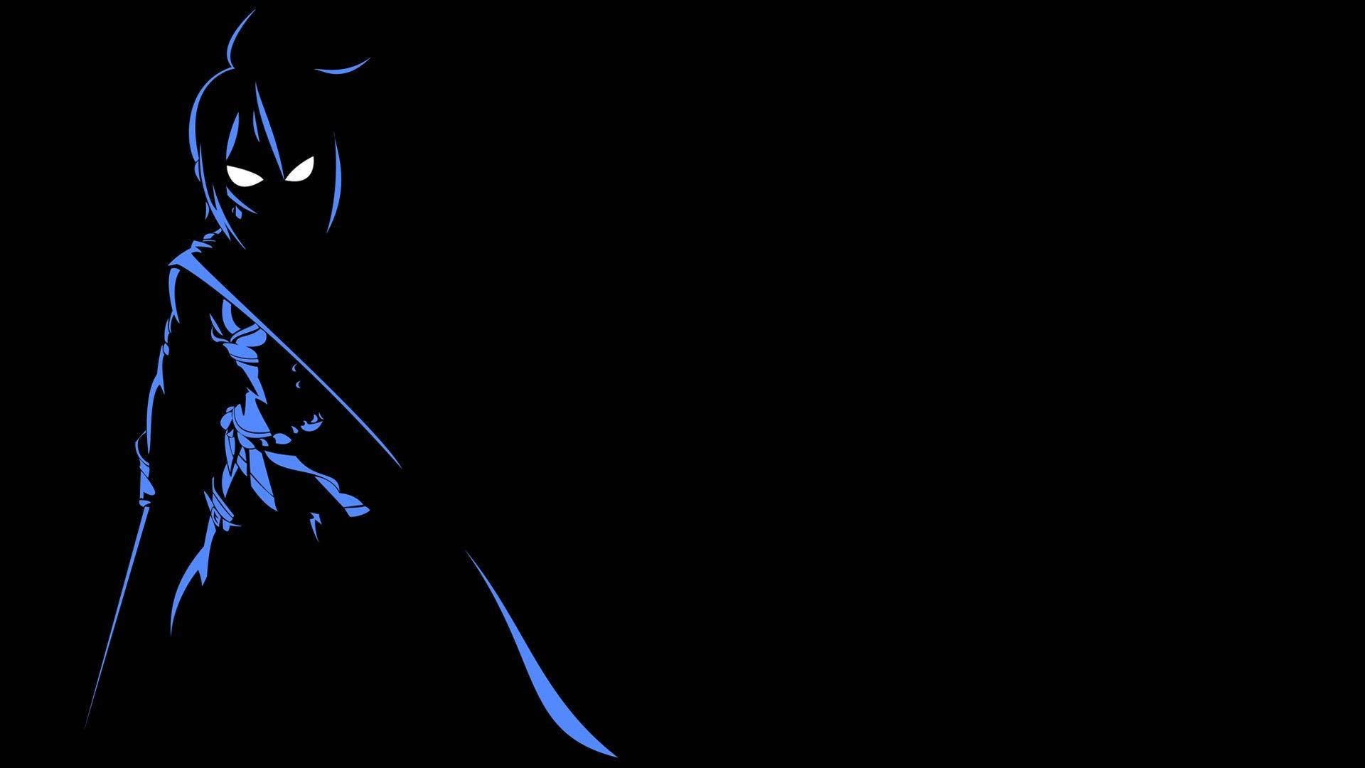 Dark Anime Aesthetic Desktop Wallpaper