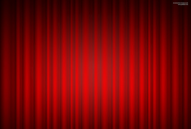Free PSD Store Red curtain background
