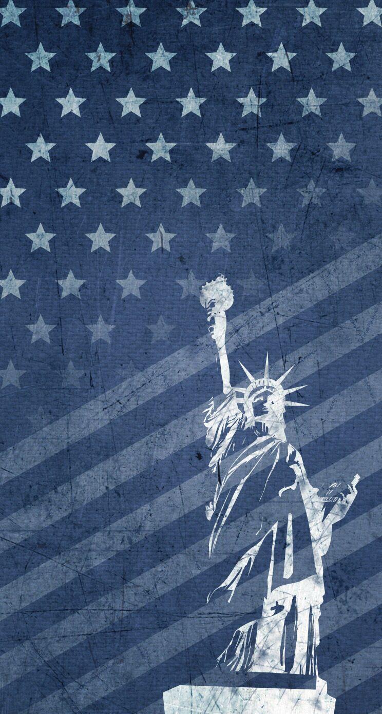 Wallpaper Line America Flag American