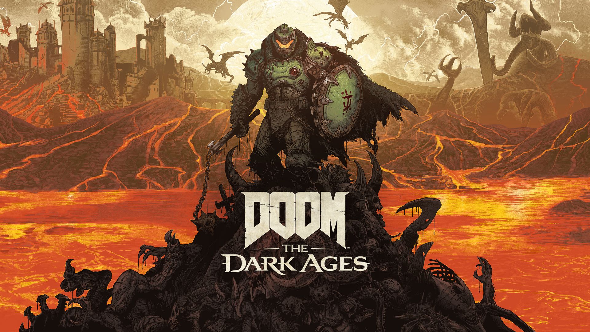 Doom Thedarkages Premium Wallpaper