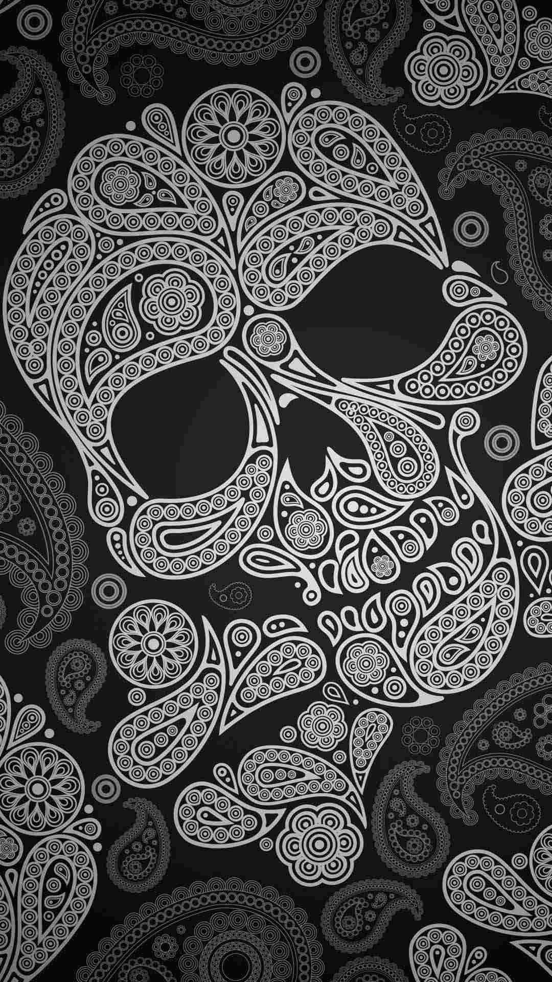 Sugar Skull Wallpaper For iPhone