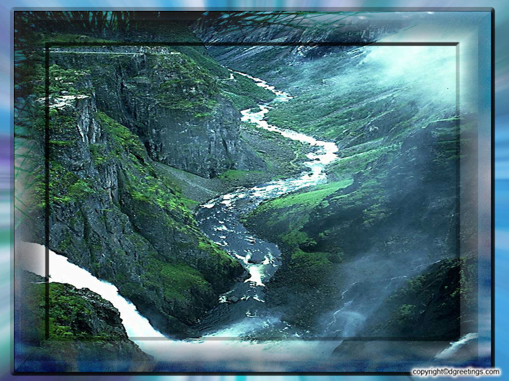 Wallpaper Waterfall Animated