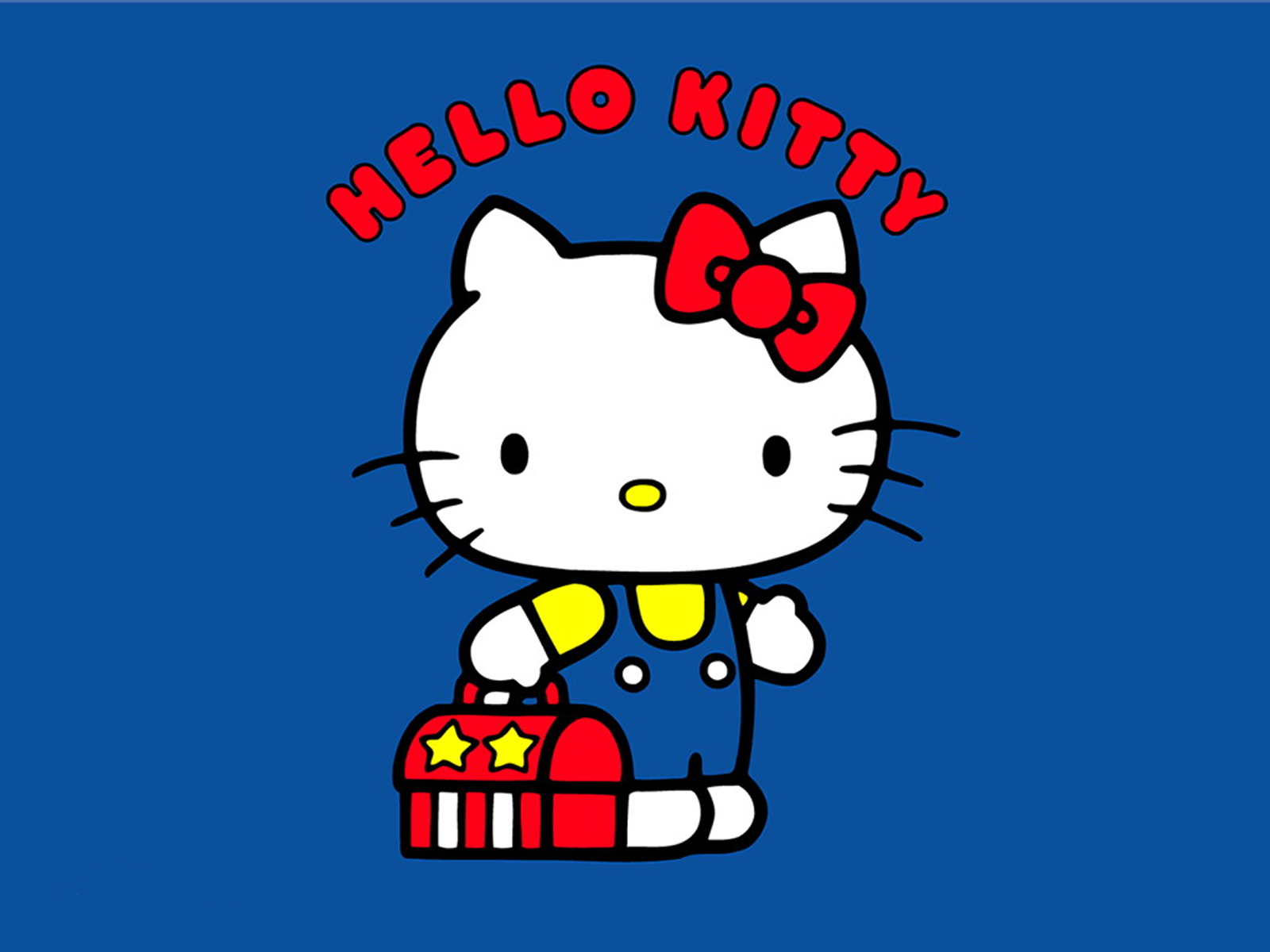 Blue Hello Kitty Wallpaper