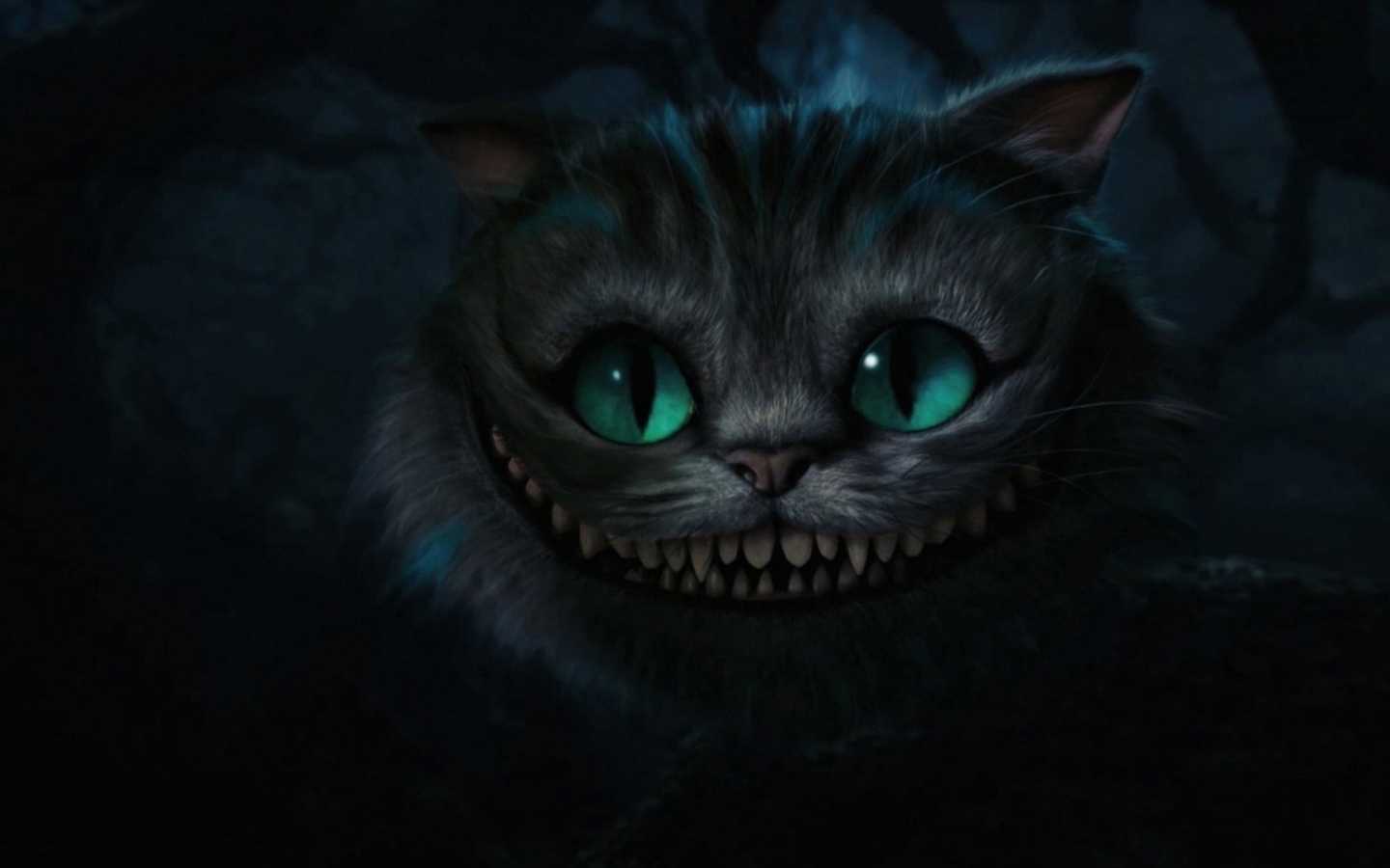 Tim Burton Cheshire Cat Wallpaper Art HD