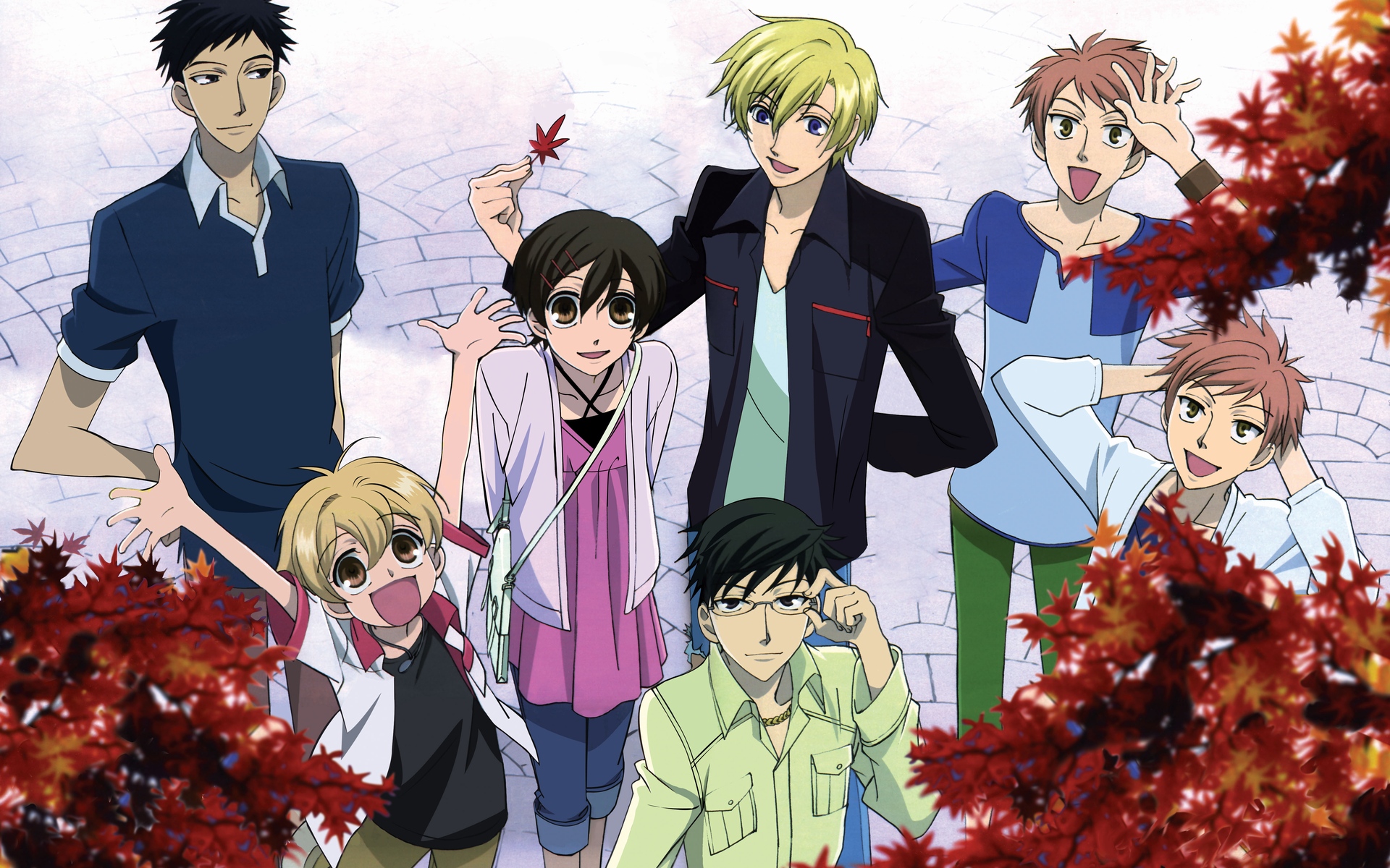 Ouran High School Host Club Reverse Harem Anime Manga Wallpaper