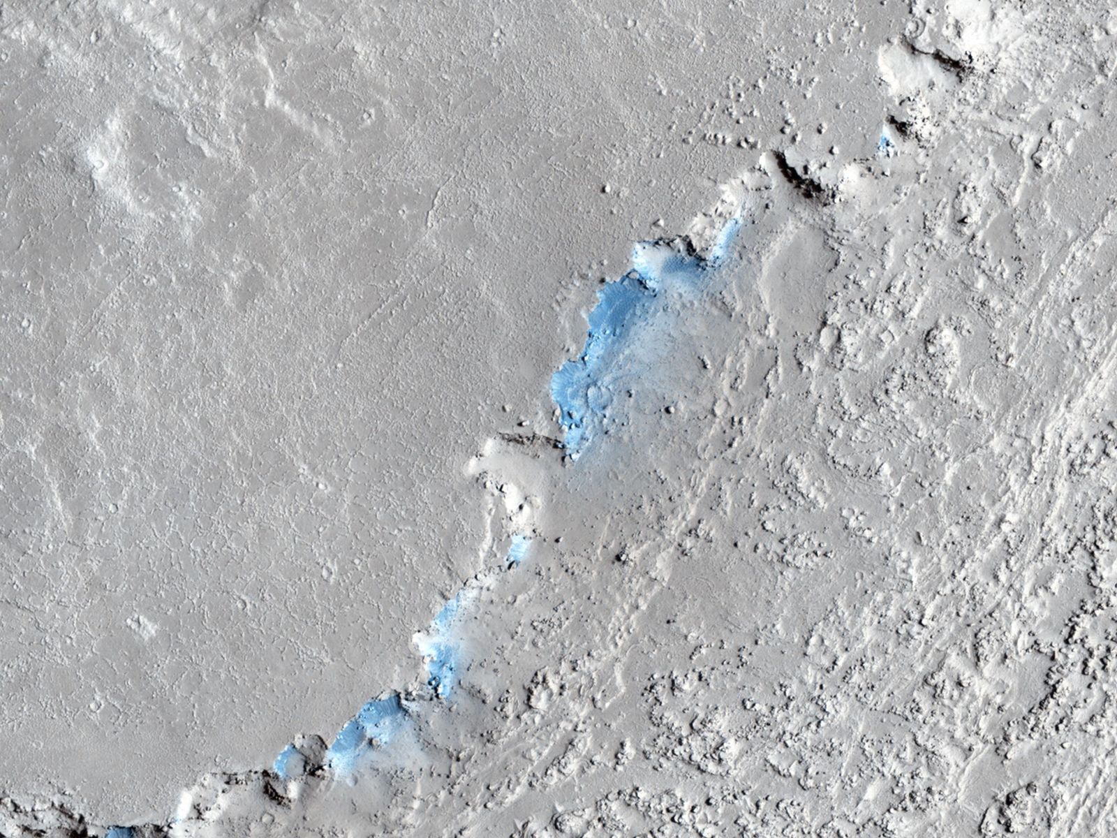 Space Image Sand Sources Near Athabasca Valles