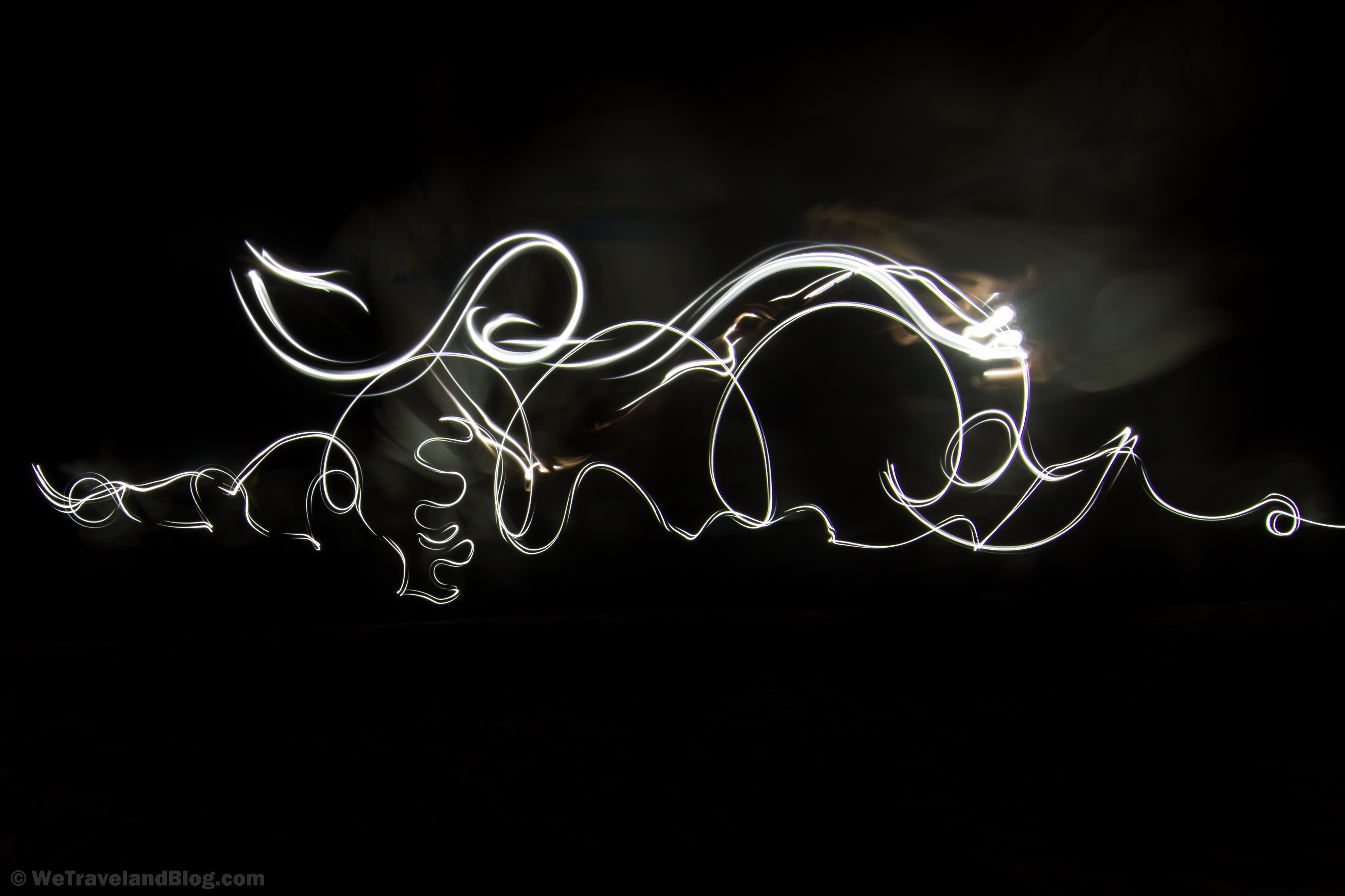 Wallpaper Wednesday Scribbles Light Painting