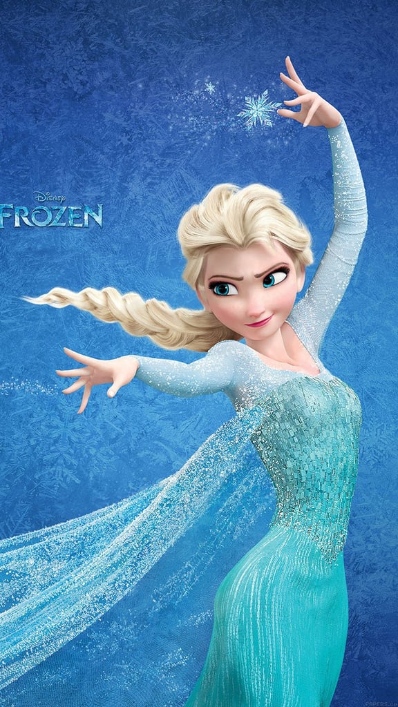 Elsa From Frozen Wallpaper Disney iPhone Popsugar