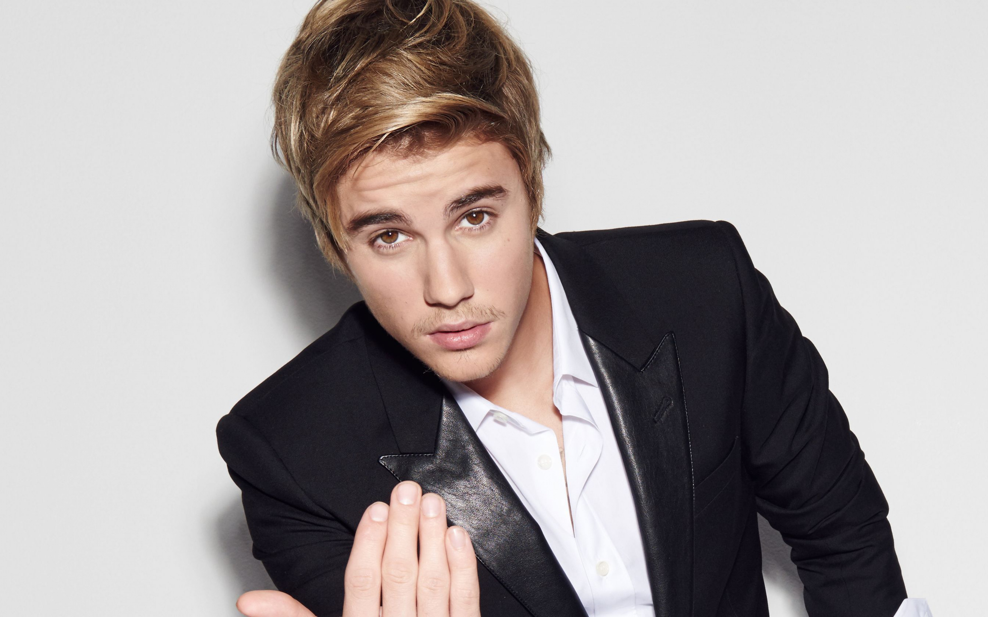 Justin Bieber Black Suit Jacket Singer HD Wallpaper Wallpaperbyte