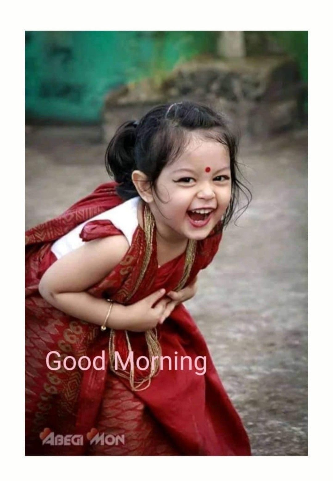 Arzoo Jamwal On Good Morning Cute Baby Girl Wallpaper